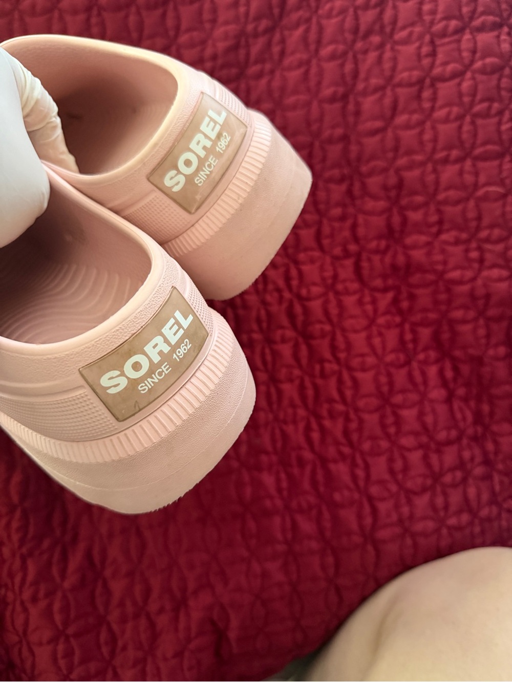 Sorel Pink Platform Garden Clog in - Picture 3 of 4